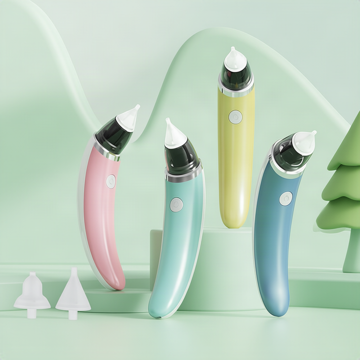 Electric nasal aspirator for babies