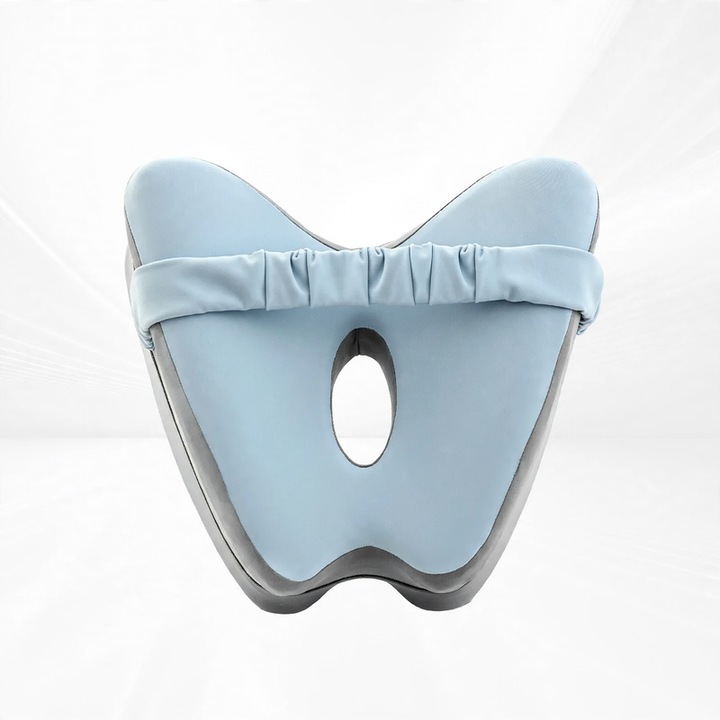 Butterfly-shaped cushion made of memory foam, 27×25×13 cm