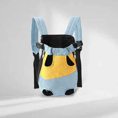 Transport backpack for dogs and cats, canvas