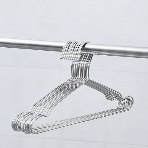 Stainless steel pant hangers, non-slip