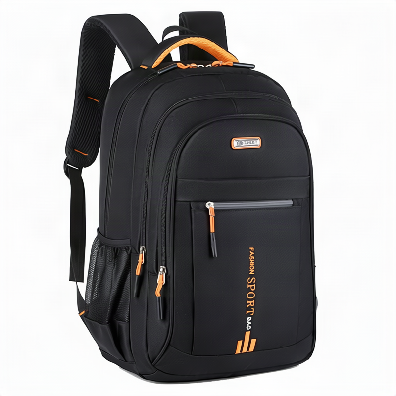 Large Nylon Backpack, 36–55 L, waterproof and theft-proof