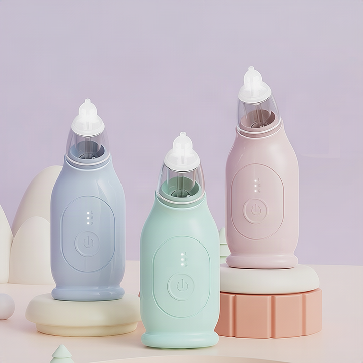 Electric nasal aspirator for babies