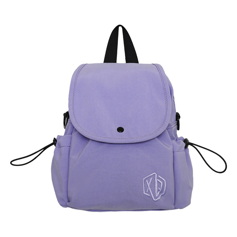 Waterproof women's nylon backpack