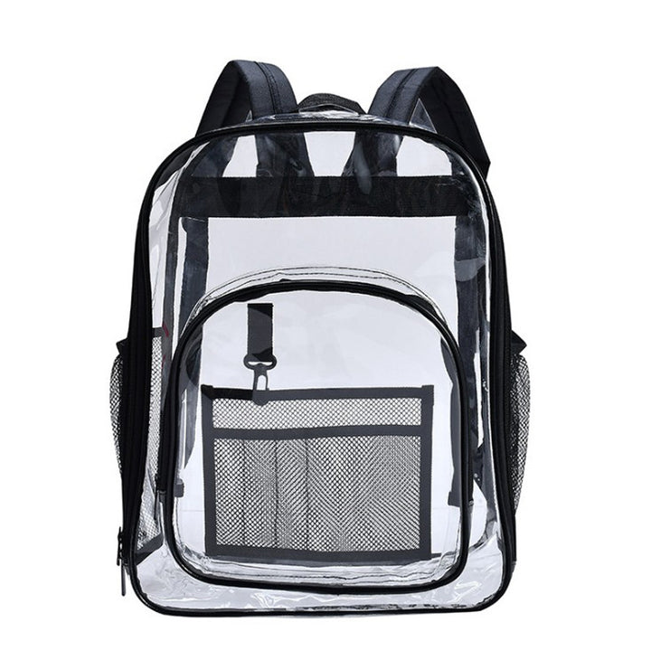 Transparent PVC backpack, waterproof, 20–35 L
