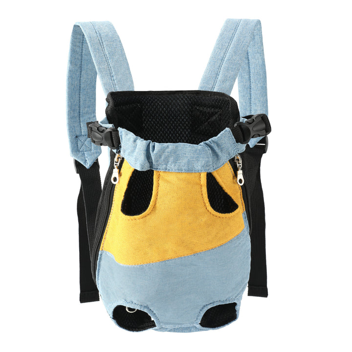 Transport backpack for dogs and cats, canvas