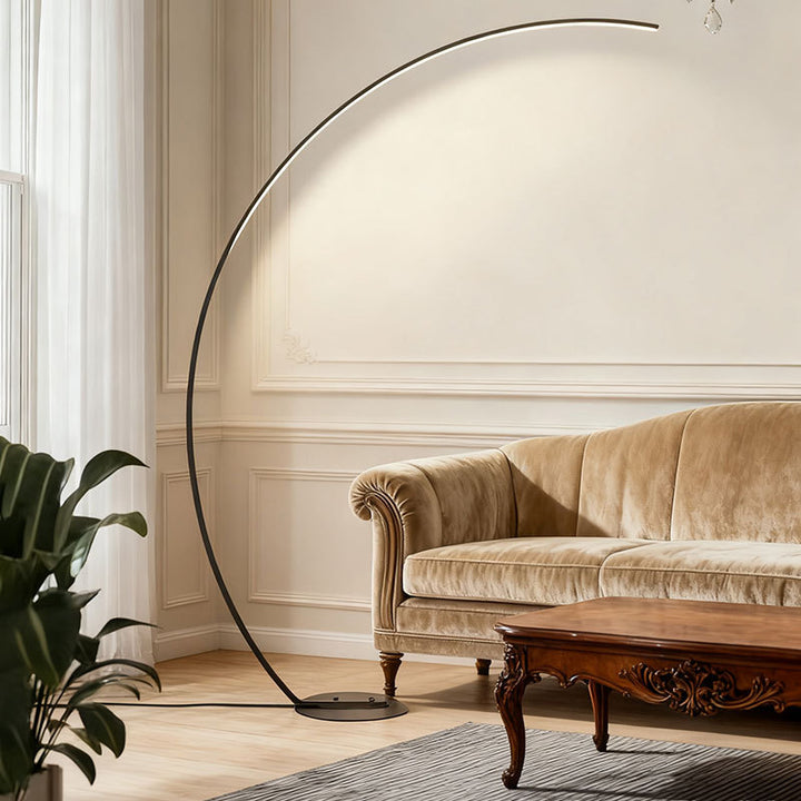 LED floor lamp, modern, dimmable