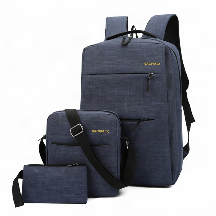 Business backpack with USB port, 20-35 L