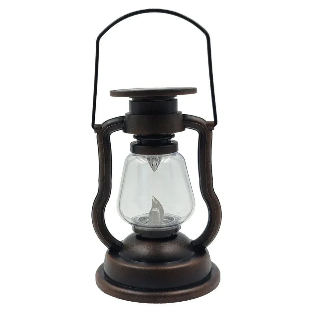 Retro Solar Lantern – Vintage Style for Outdoor Camping, Garden and Balcony, Weatherproof and Energy Efficient | Bowlift