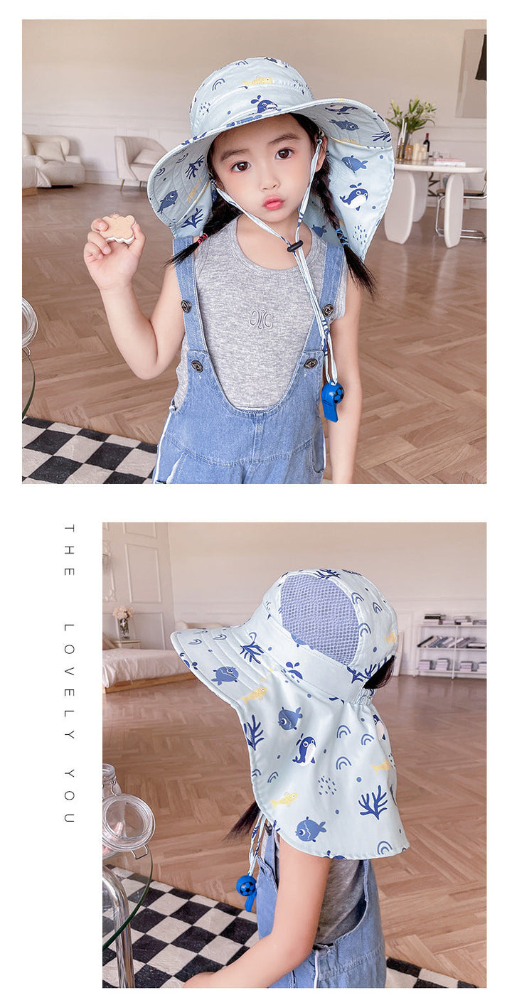 BowLift | Children's Sun Hat with UPF 50+ - Adjustable Chin Straps and Wide Brim