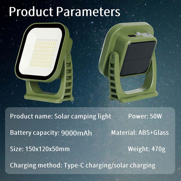 Rechargeable LED Camping Lamp with Magnets Bowlift