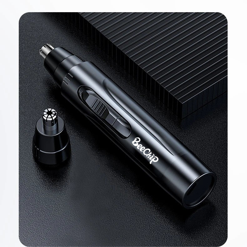BowLift | SmoothTrim Rechargeable Nose and Ear Trimmer with Stainless Steel Blades