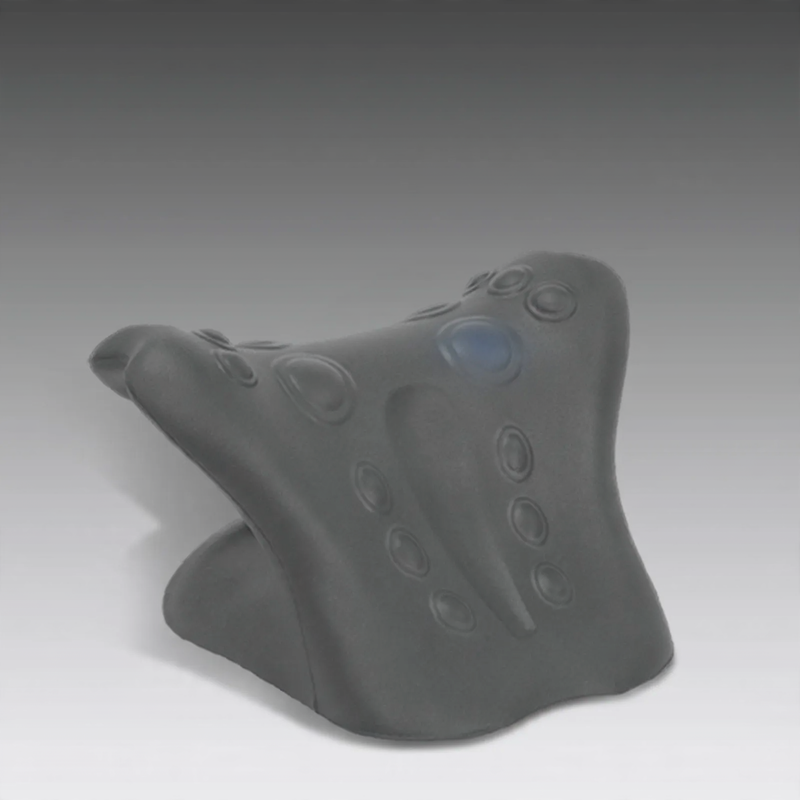 Neck massage pillow with mechanical pressure point massage