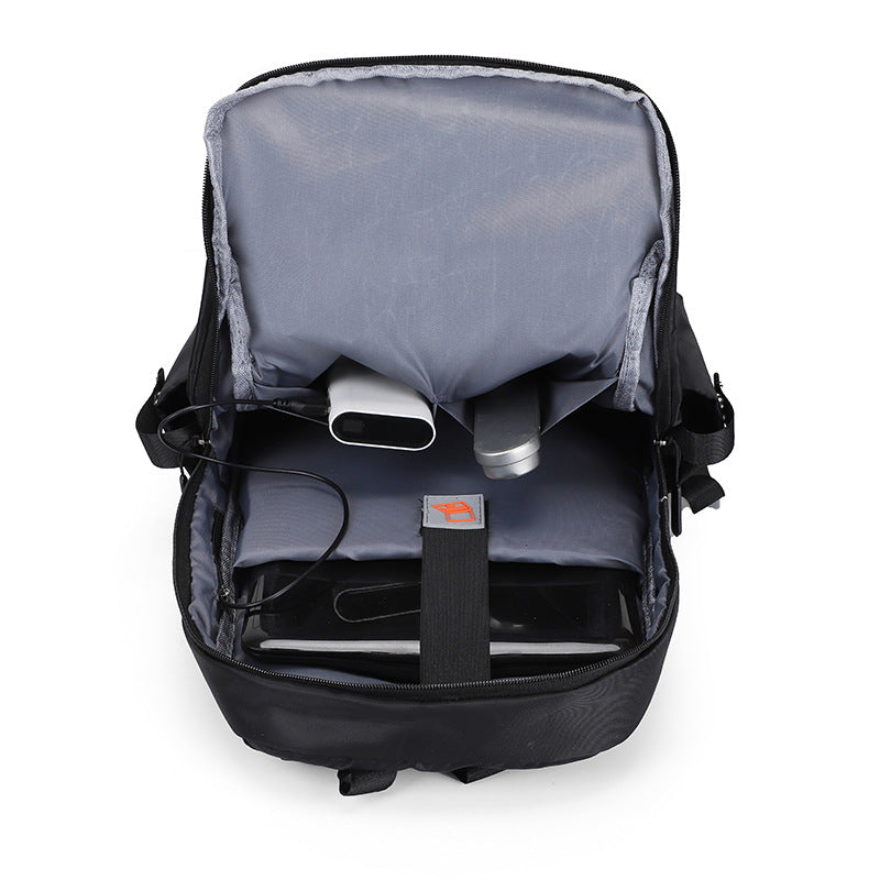 Large backpack, 36–55 L, oxford fabric, waterproof