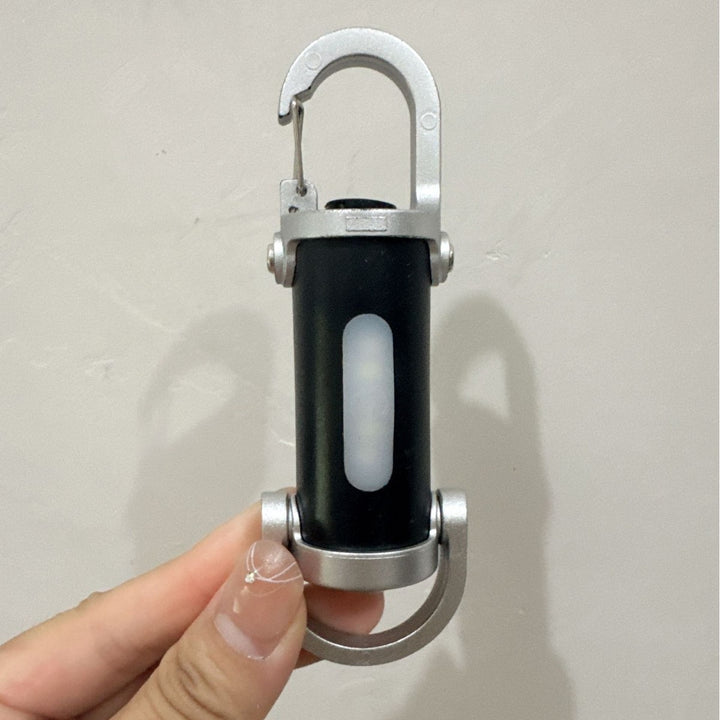 Mini flashlight with keychain, LED