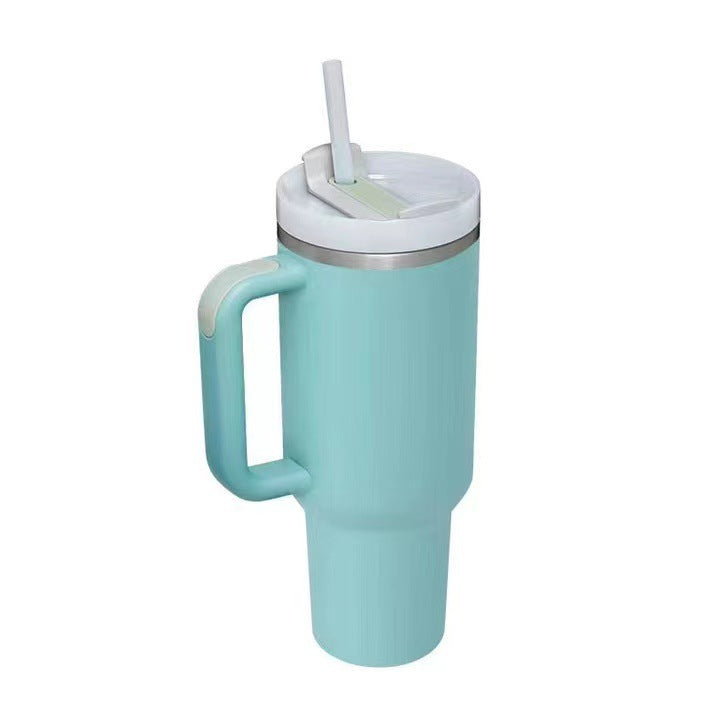 Insulated cup 40oz, stainless steel, with handle