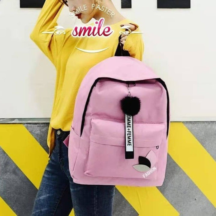 Nylon Backpack, 20–35 L, Print Pattern