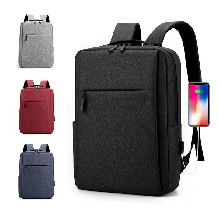 Backpack for 15-inch laptop with USB charging port