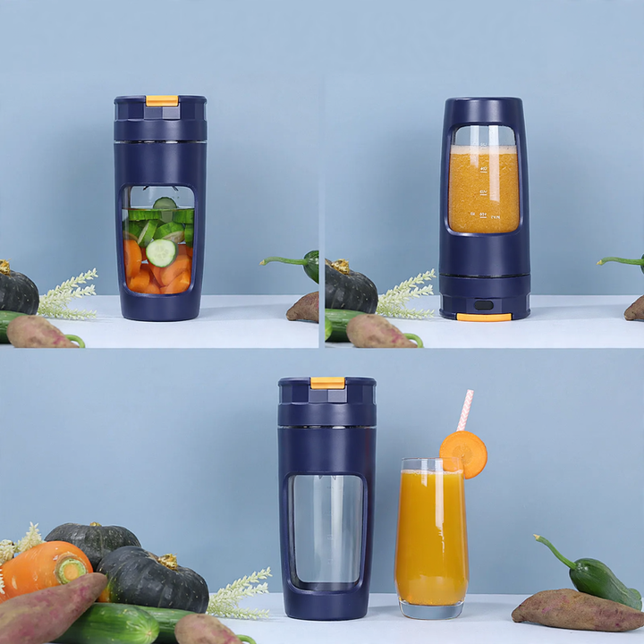 Portable juicer with battery, 400–600 ml