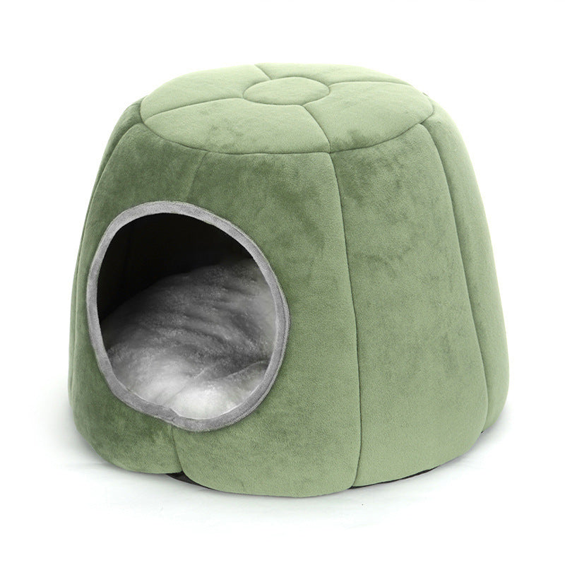 Cat cave, triangular, warming