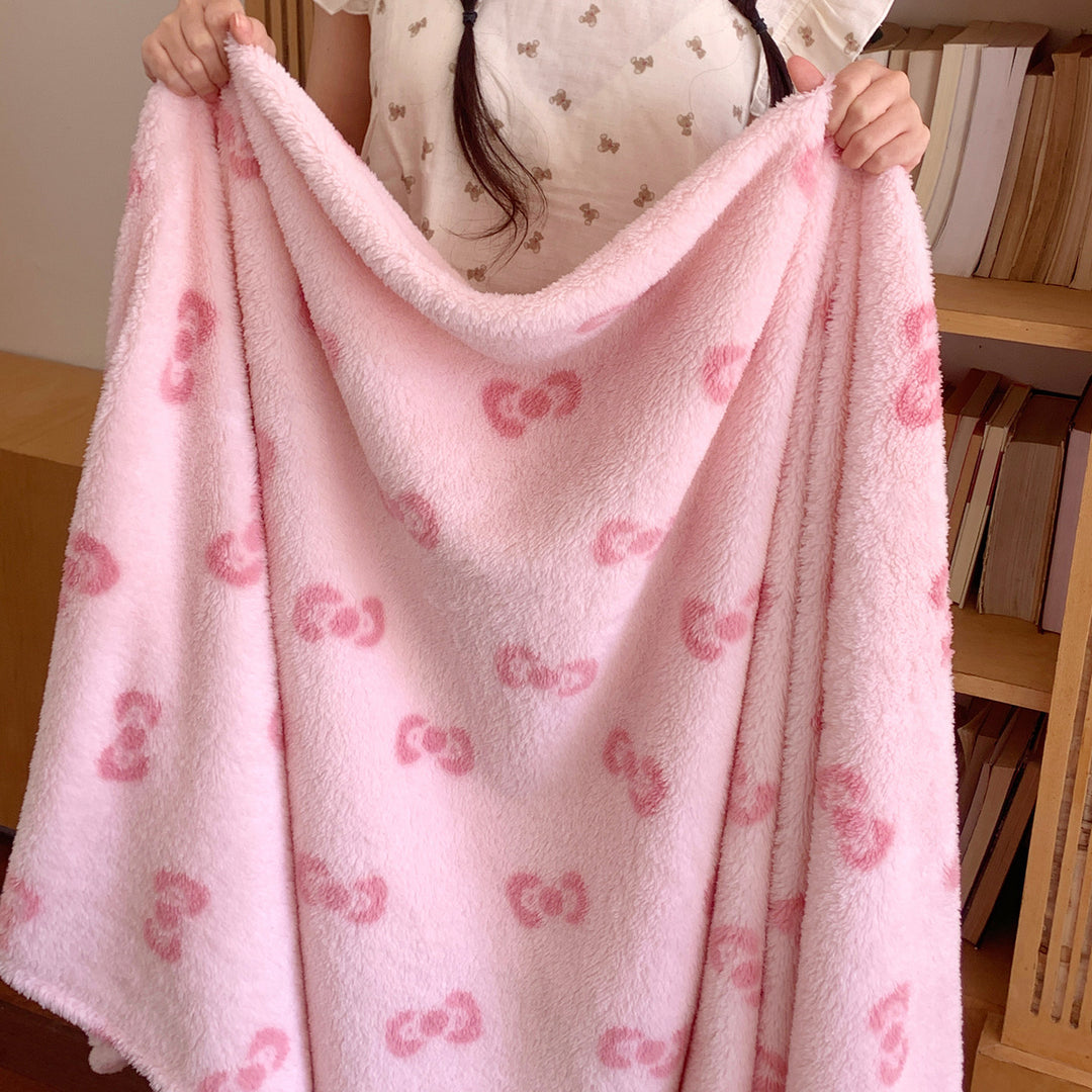 Polyester fleece blanket, 75–150 cm