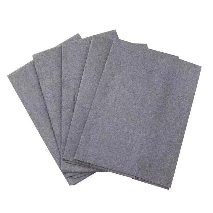 Fleece cleaning cloth, absorbent
