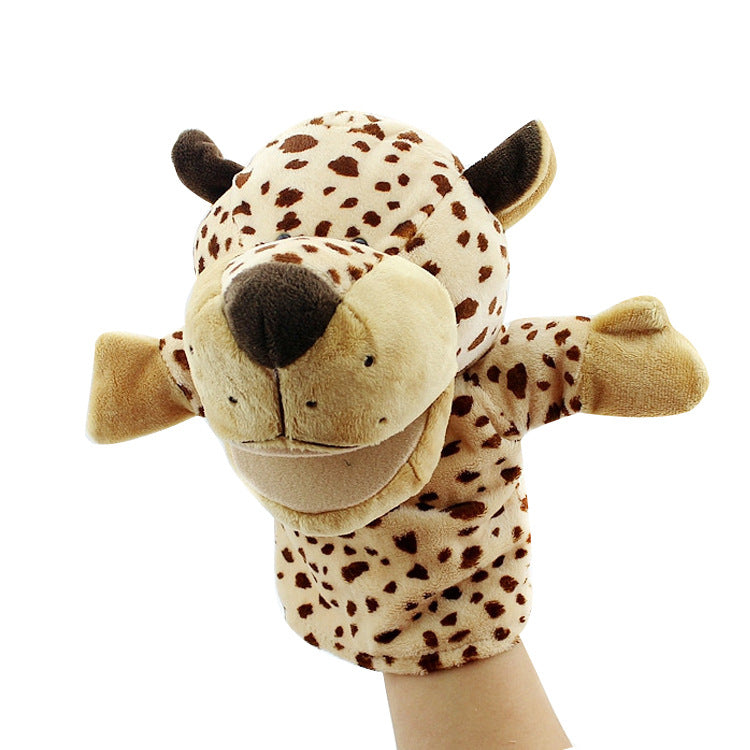 Plush Hand Puppet Lion, 24 cm
