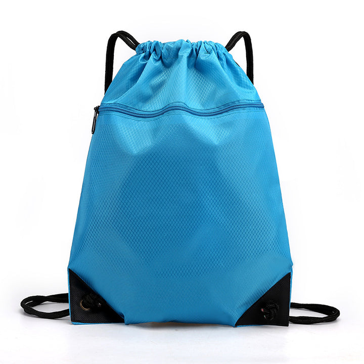 Waterproof backpack with drawstring, Oxford fabric