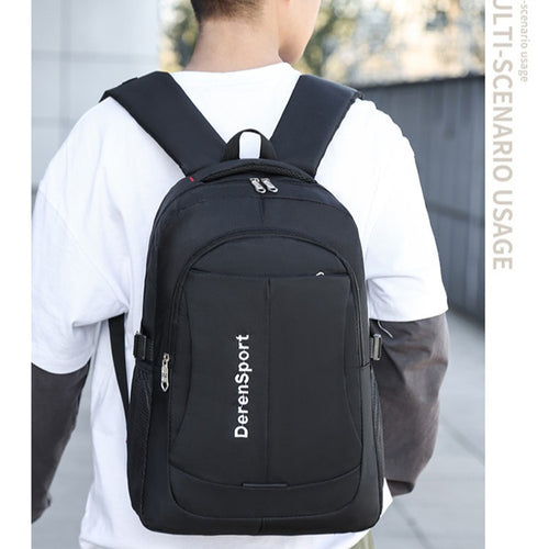 Rucksack Nylon, 20-35 L, for school and travel