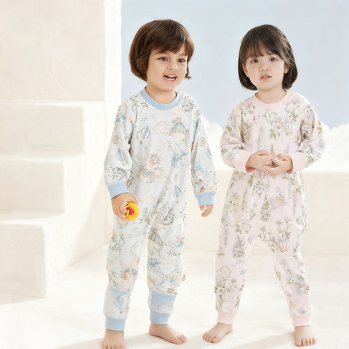 Kids sleeping bag, 130 cm, cotton blend