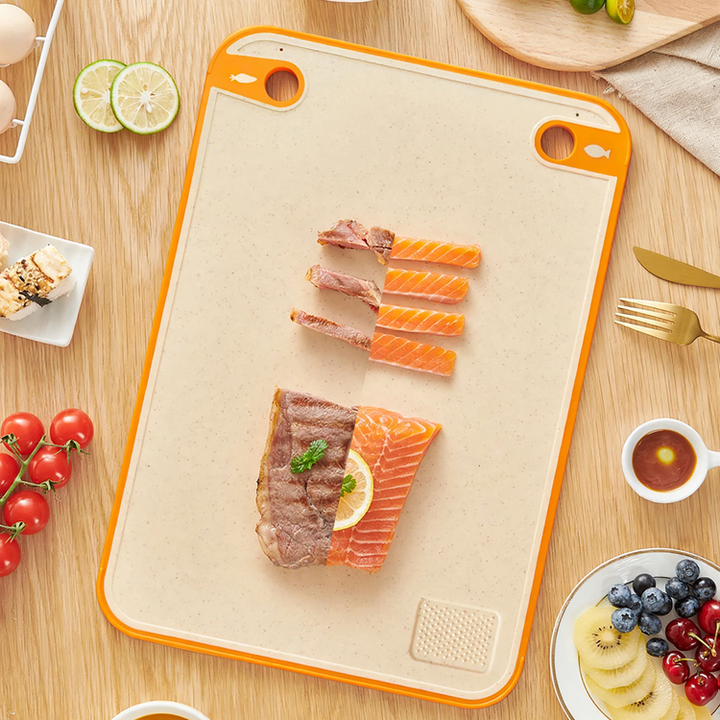 Bamboo cutting board for kitchen