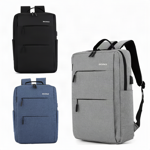 Business Backpack, USB Charging, 16-Inch Laptop