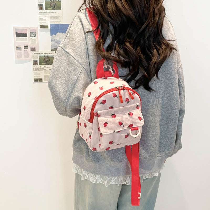 Cord-Backpack, cotton, durable