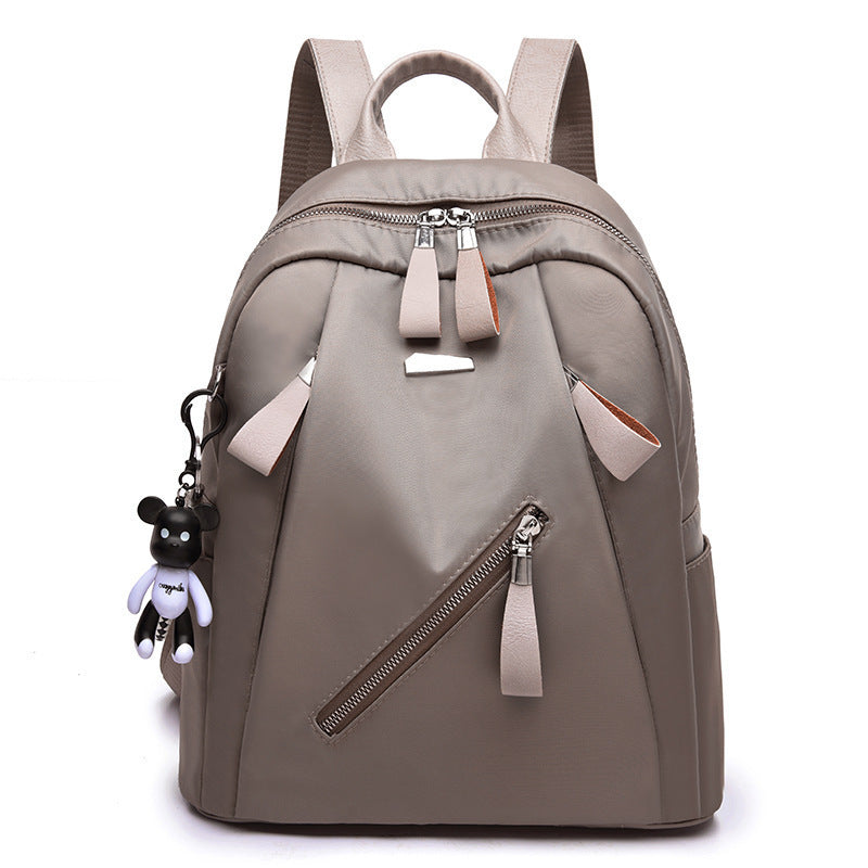 Women's backpack, nylon, back load distribution, timeless