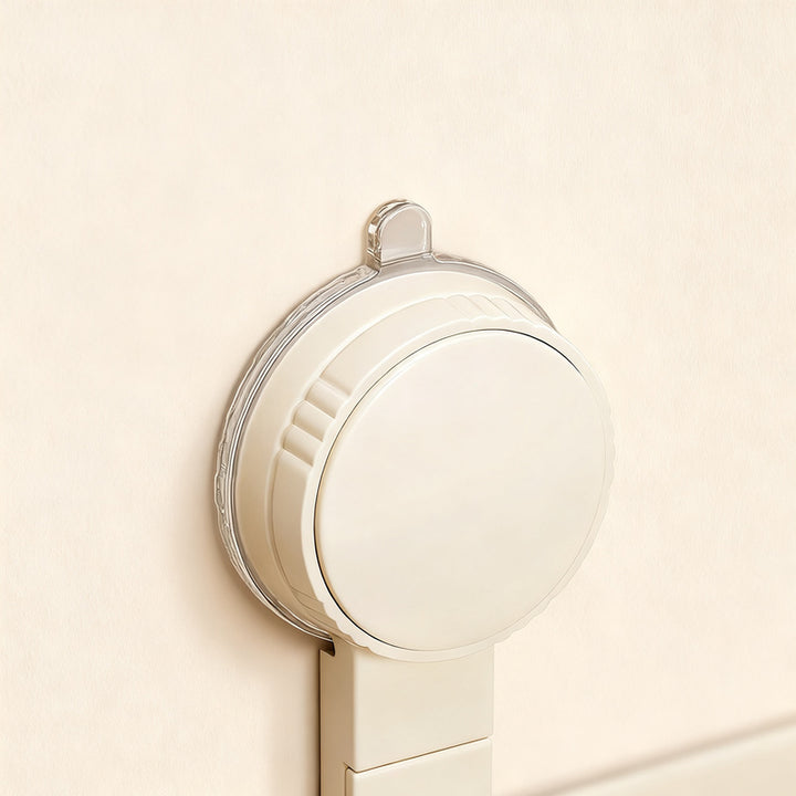 Extendable towel bar with suction cup