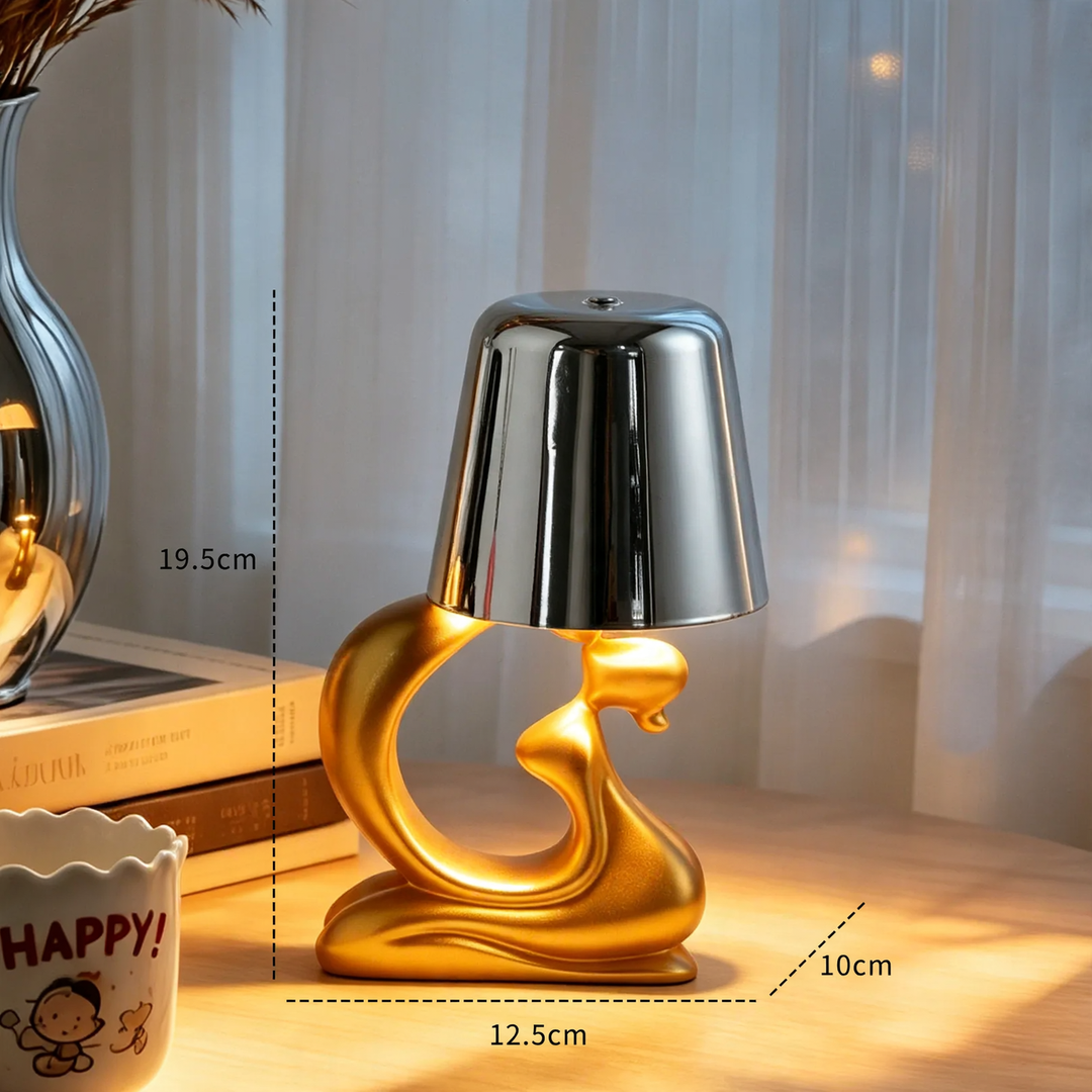 Human Curves Wine Glass Table Lamp