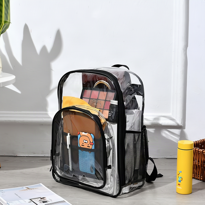 Transparent Backpack, 20–35 L, waterproof