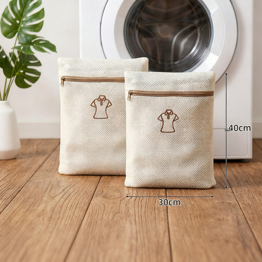 Laundry bag for the washing machine, 3-layered