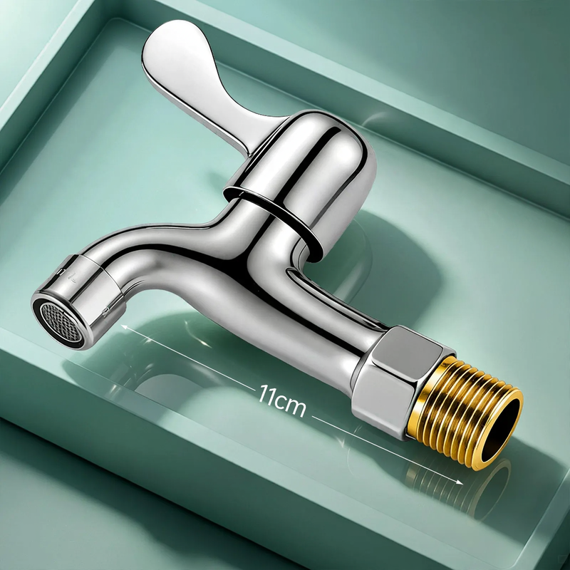 Stainless steel faucet for washing machine and balcony