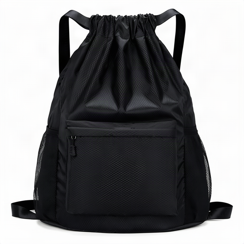 Drawstring backpack, 20–35 L, Polyester