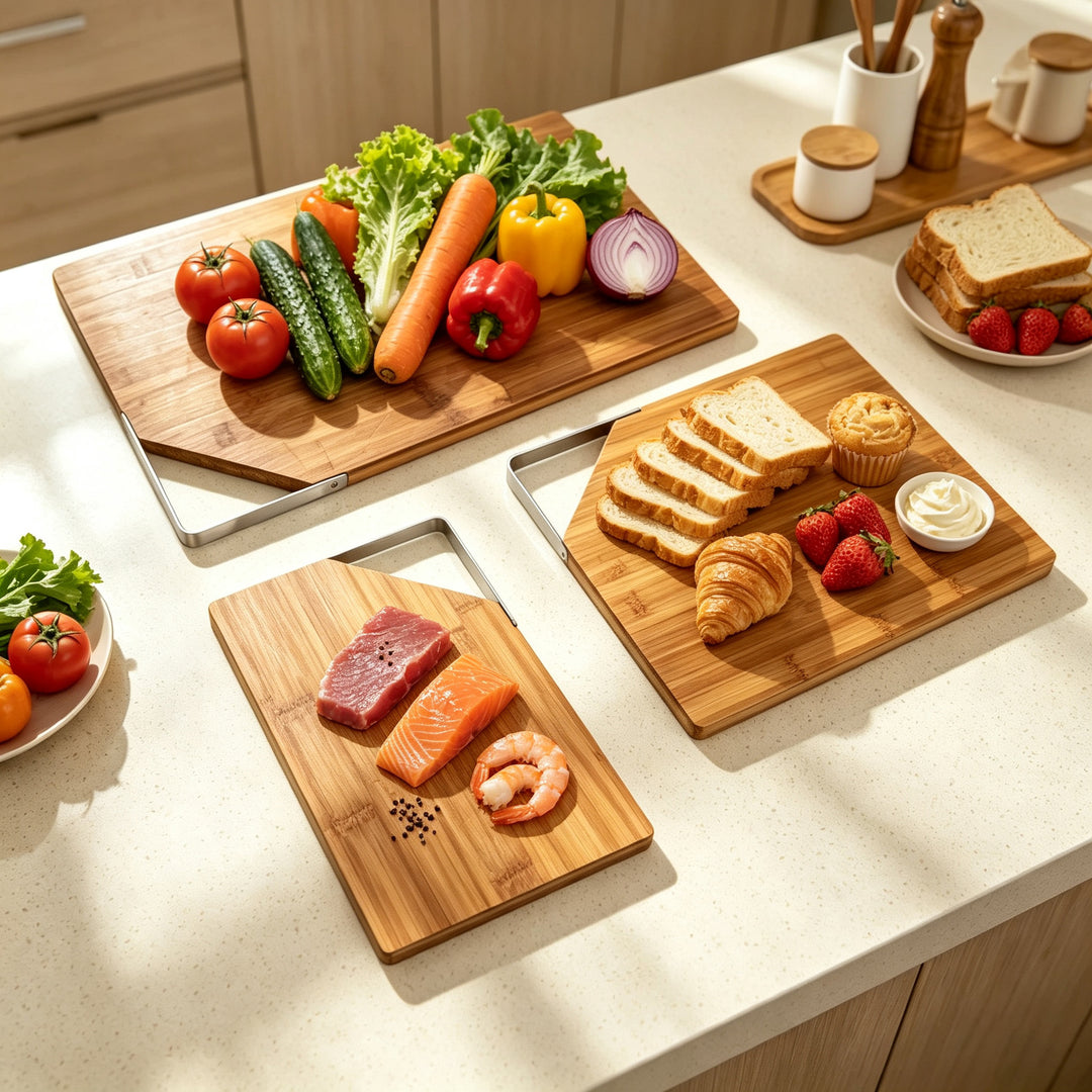 Wooden cutting board, with or without handle