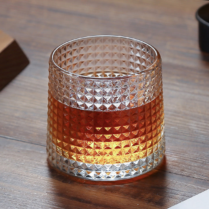 Whiskey glass made of glass, 180 ml