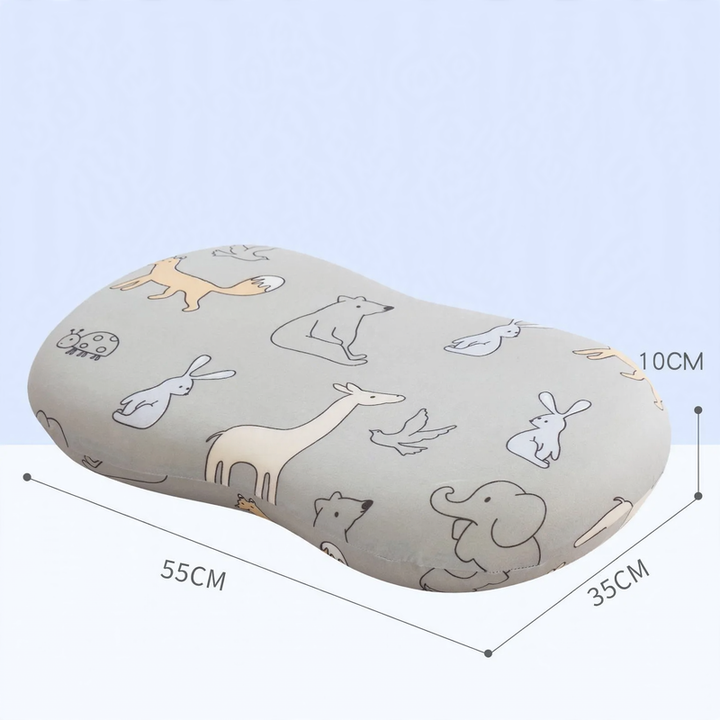 Kids' pillow with wave design made of memory foam