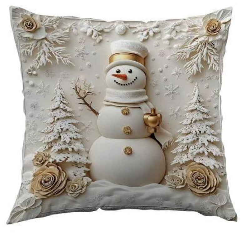 Pillowcase made of short pile, 45×45 cm, Nordic