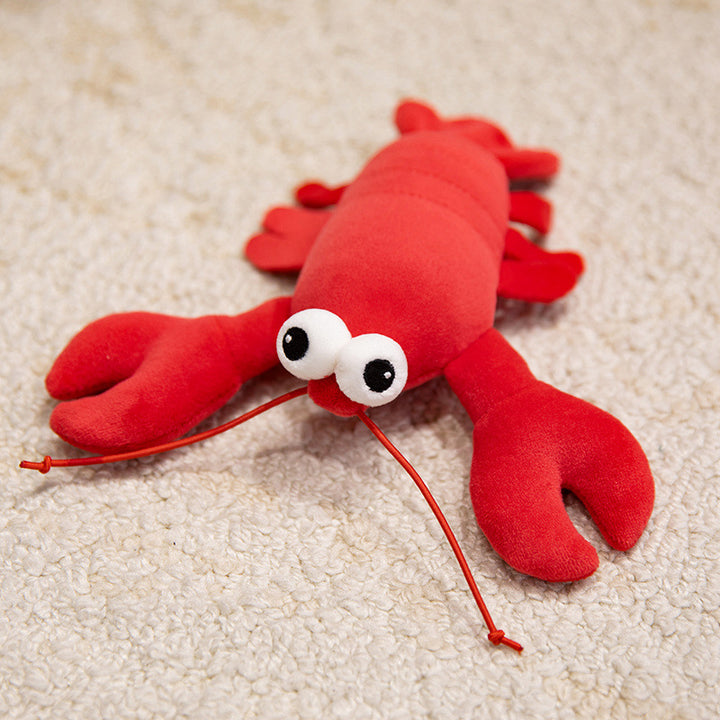 Plush refrigerator magnets, animal figures