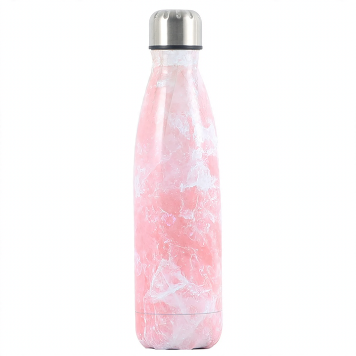 Insulated stainless steel drinking bottle, 500 ml