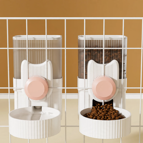 Hanging water and feeding bowls made of PP plastic