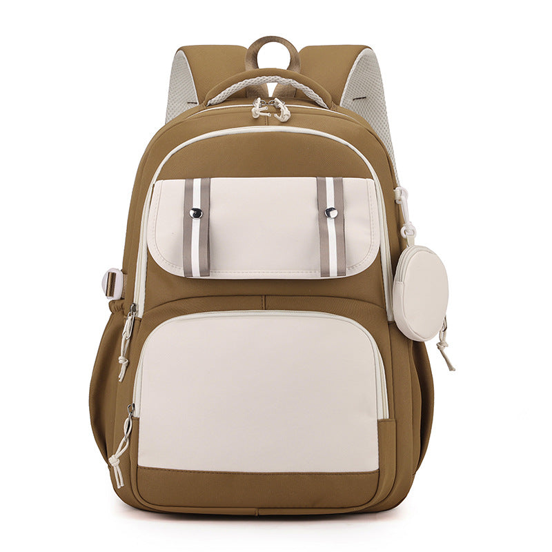 Student backpack, lightweight, back-friendly