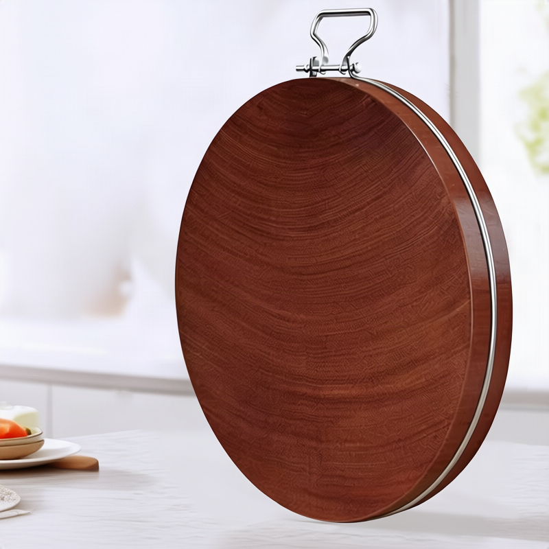 Bamboo cutting board, double-sided, non-slip