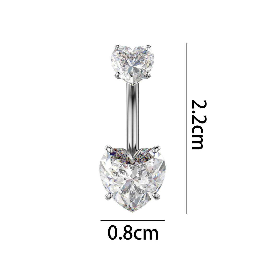 Titan-Piercing rod, flat base, internal thread