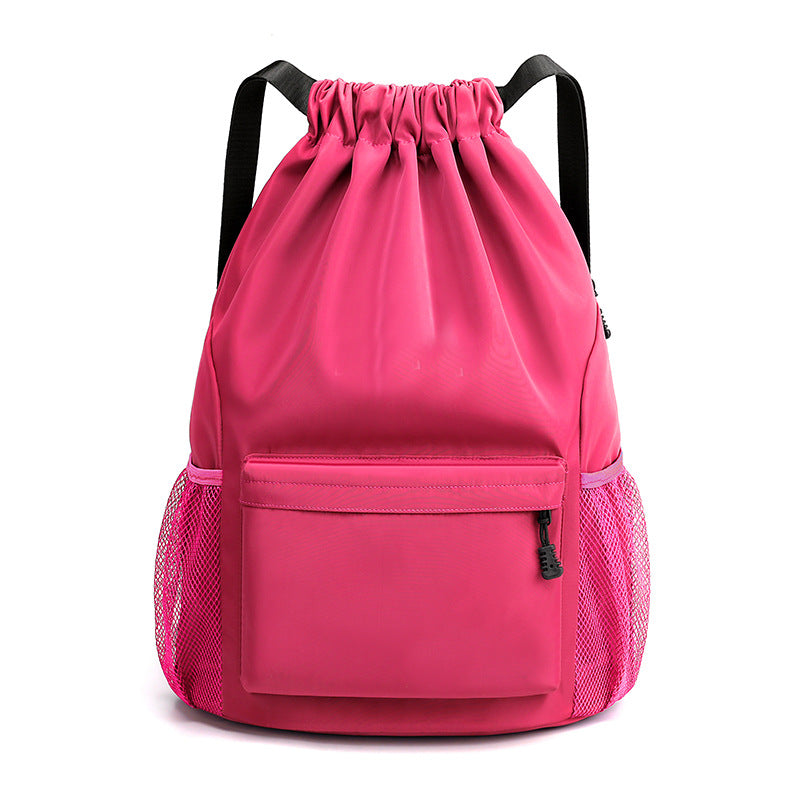 Nylon-Rucksack, 20–35 L, breathable, with drawstring